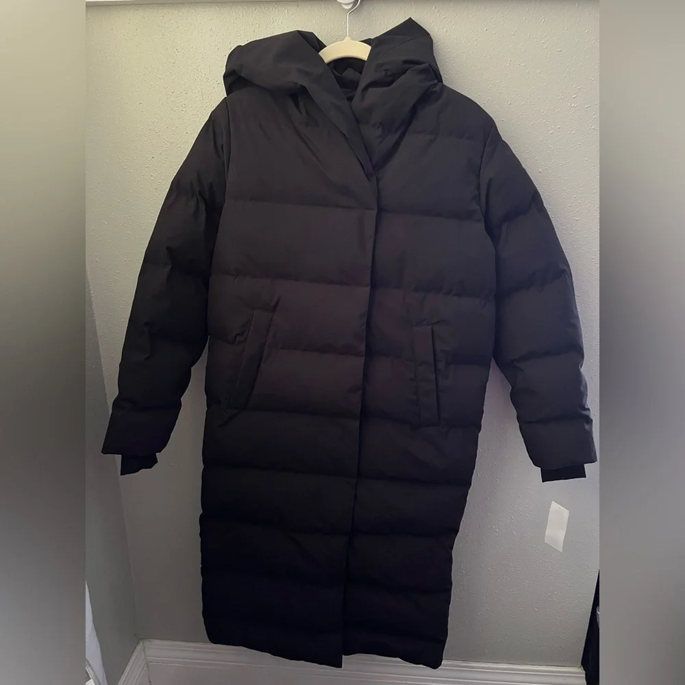 Frank And Oak Women's Highland Midi Length Puffer Coat Size XS New